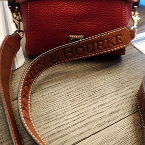 Limited Edition Pebble Leather Dooney & Bourke Cameron Guitar Strap Purse